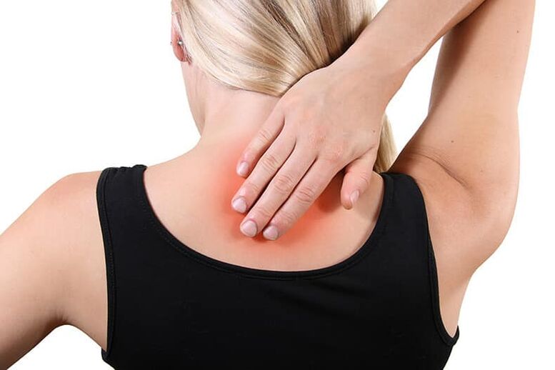 dolor de cuello síntomas de osteocondrosis cervical en una mujer