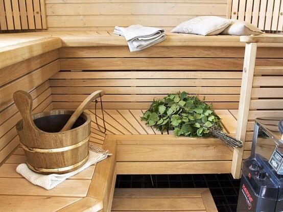 Visitar un baño como un método adicional de tratamiento de la artrosis de la rodilla
